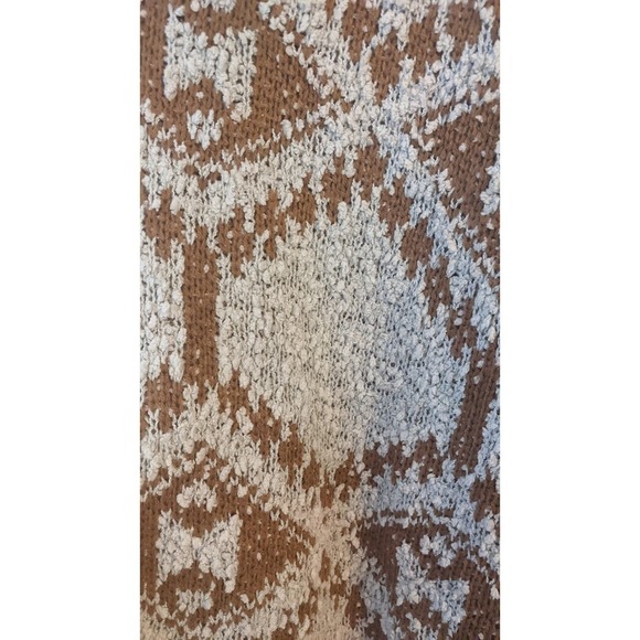 POL Waterfall Aztec Popcorn Cardigan Medium - Picture 3 of 8